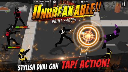 Screenshot 1: GunStrider: Tap Strike