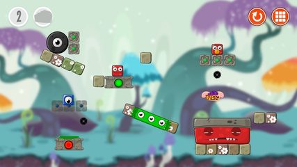 Screenshot 3: Monsterland 2. Physics puzzle