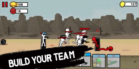 Screenshot 3: Stickman Army: WW Legacy Fight