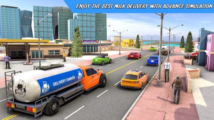 Screenshot 9: Milk Transport Truck Games
