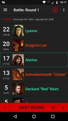Screenshot 1: Initiative Tracker for D&D
