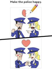 Screenshot 7: Draw Happy Police - Draw Games