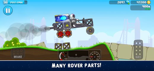Screenshot 4: RoverCraft Space Racing 4+