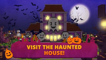 Screenshot 3: Scary Theme Park Craft: Spooky Horror Zombie Games