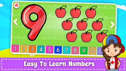 Screenshot 11: Learn Numbers 123 Kids Free Game - Count & Tracing