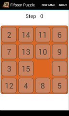 Screenshot 1: Fifteen Puzzle