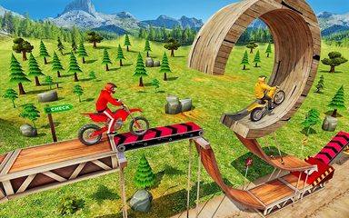 Screenshot 5: Bike Stunt Racing Bike Games