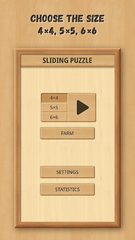 Screenshot 1: Sliding Puzzle: Wooden Classic