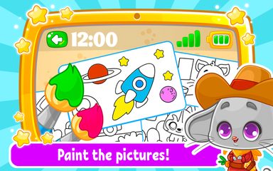 Screenshot 2: Babyphone & tablet - baby learning games, drawing