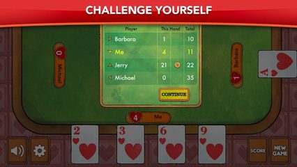 Screenshot 17: Hearts - Card Game Classic