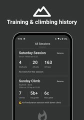 Screenshot 4: The Climbing App
