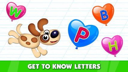 Screenshot 4: Bini ABC games for kids! Preschool learning app!