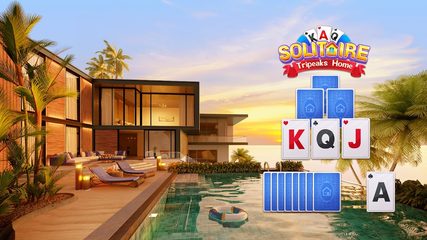 Screenshot 1: Solitaire Tripeaks Home: Merge
