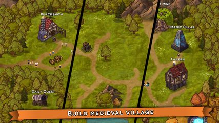Screenshot 4: Tap the Monster - Medieval RPG Clicker
