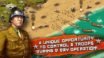 Screenshot 1: Second World War: Western Front Strategy game