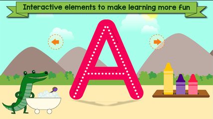 Screenshot 3: Tracing Letters and Numbers -