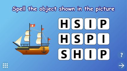 Screenshot 8: Kids Learn Rhyming Word Games