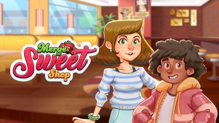 Screenshot 4: Merge Sweet Shop - Bakery Game