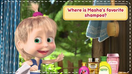 Screenshot 4: Masha and the Bear: House Cleaning Games for Girls