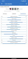 Screenshot 5: Live Scores for Serie A Italy 2021/2022