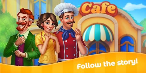 Screenshot 18: Grand Cafe Story－Match-3