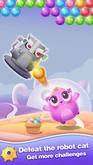 Screenshot 1: Bubble Cats - Bubble Shooter Pop Bubble Games
