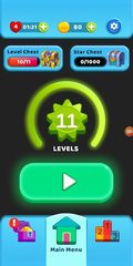 Screenshot 1: Match King 3D - Satisfying Matching Puzzle Game