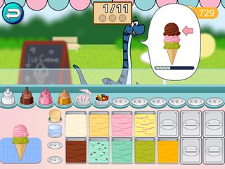 Screenshot 3: Dino Ice Cream - Dinosaur Cooking games for kids