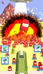 Screenshot 3: Imposter Crowd Attack: TD Shooting War