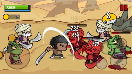 Screenshot 4: Battle Hunger: 2D Hack n Slash