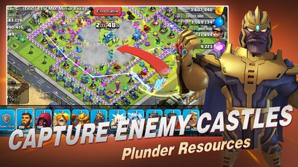 Screenshot 5: Clash of Avengers: Top Heroes Battle - Defense War