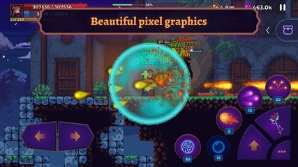 Screenshot 3: Moonrise Arena - Pixel Action