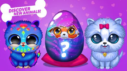 Screenshot 1: Merge Cute Animal 2: Mini Pets
