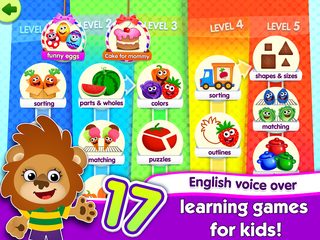 Screenshot 17: FunnyFood Kindergarten learning games for toddlers