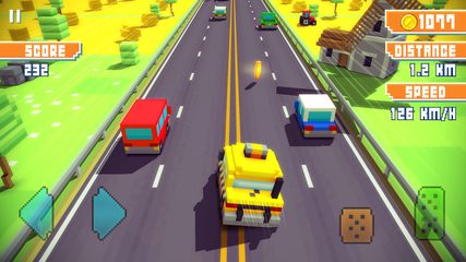 Screenshot 17: Blocky Highway: Traffic Racing