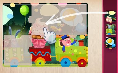 Screenshot 18: Puzzle for kids - learn food