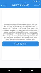 Screenshot 1: IQ Test 💯