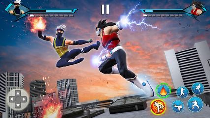 Screenshot 1: Karate King Kung Fu Fight Game