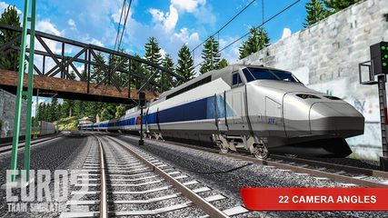 Screenshot 3: Euro Train Simulator 2
