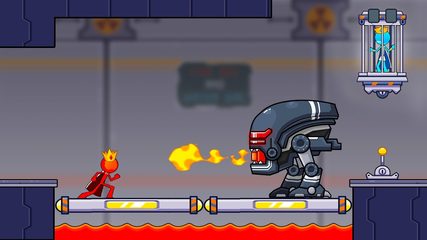 Screenshot 10: Fire and Water Stickman 2