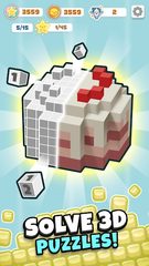 Screenshot 2: Logic Cube: 3D Nonogram Puzzle
