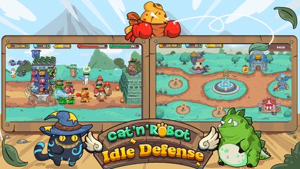 Screenshot 23: CatnRobot Idle TD: Battle Cat