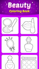 Screenshot 15: Beauty Makeup: Glitter Coloring Game for Girls