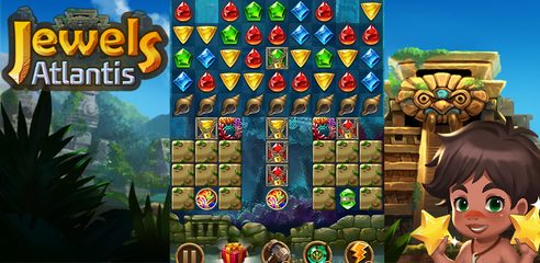 Screenshot 7: Jewels Atlantis: Puzzle game