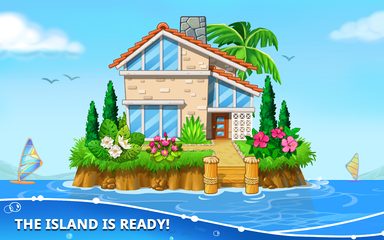Screenshot 13: Island building. Build a house