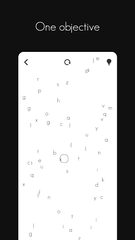 Screenshot 1: here - a puzzle game