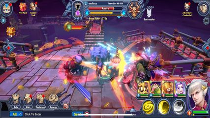 Screenshot 1: Endless World - Idle RPG