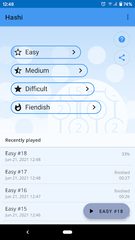 Screenshot 2: Hashi Puzzle