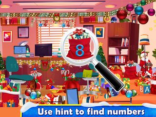 Screenshot 12: Christmas Hidden Objects : Alphabets & Numbers