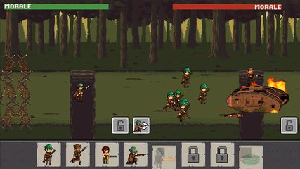 Screenshot 4: War Troops 1917:Trench Warfare